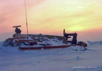 SRN6 NTA-030 stranded on the Beaufort Sea